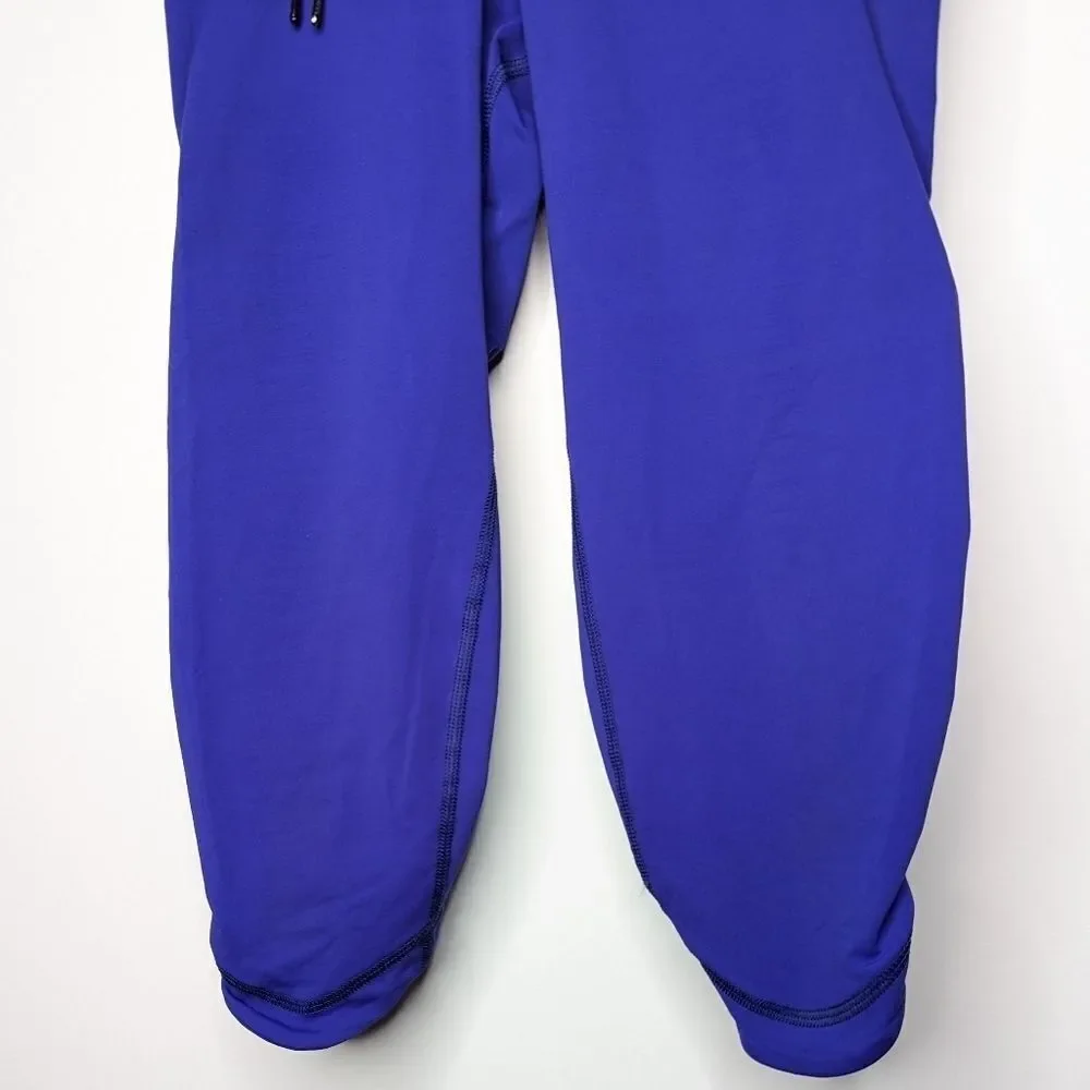 Lululemon Some Like It Hot Crop Leggings Bruised Berry Ruched Workout Athletic